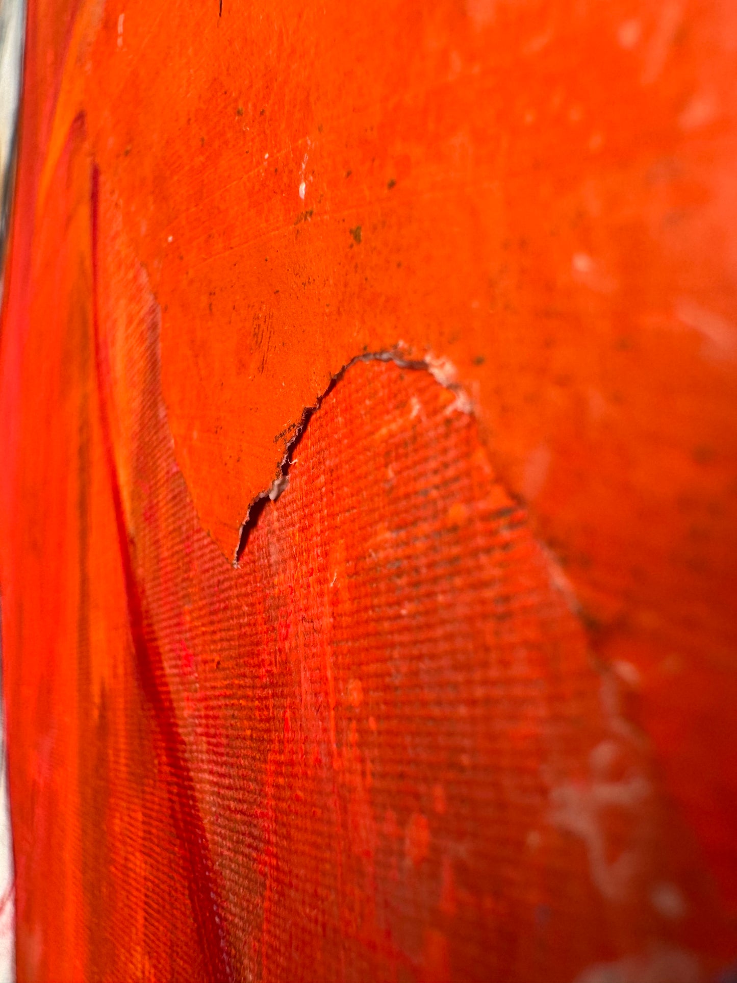 Anger and Hatred — original People — detail 5 — acrylic by Elmira Hokmabadi | VanArtHub original art