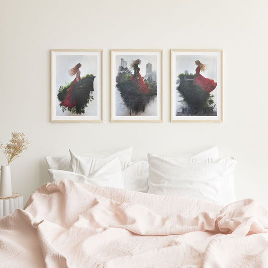 How to Build a Gallery Wall With Original Paintings