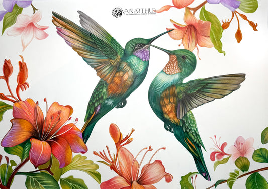 Original colored pencil artwork from the VanArtHub gallery collection