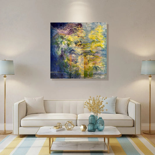 Original acrylic painting on canvas by Roshan