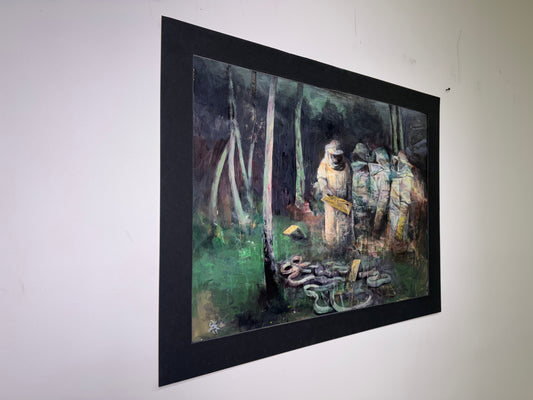 Original acrylic painting from VanArtHub that ships with a Certificate of Authenticity