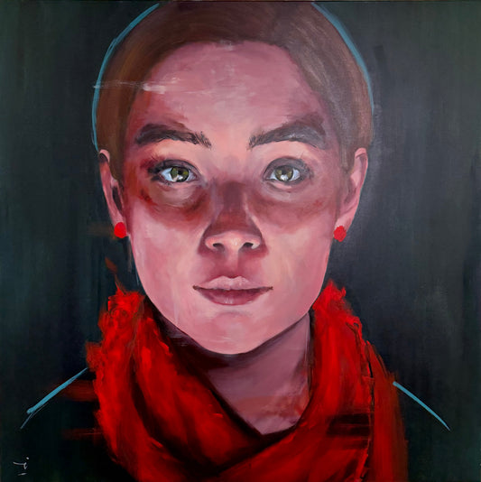 Femininity – Original Acrylic on Canvas by Nima Khodayar | VanArtHub — original painting at VanArtHub