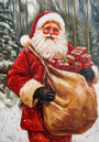Christmas Art Collection: Seasonal Original Paintings | VanArtHub