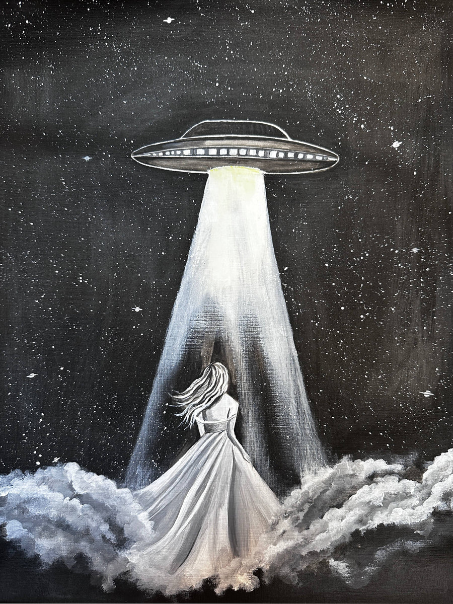 The Chosen One: Original Acrylic on Canvas | VanArtHub, an original painting in the Portraiture collection