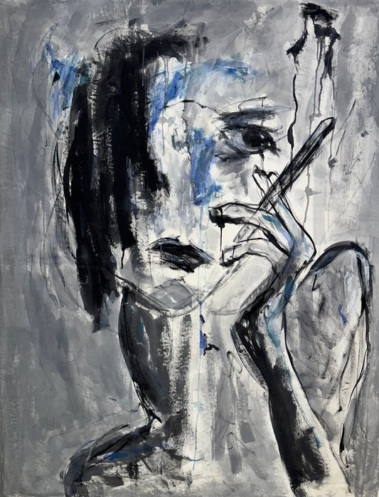 Cigarette Between Fingers