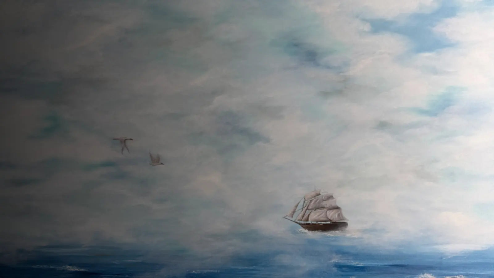 Original painting from the VanArtHub collection, shown alongside a comparison with Sam’s Original Art