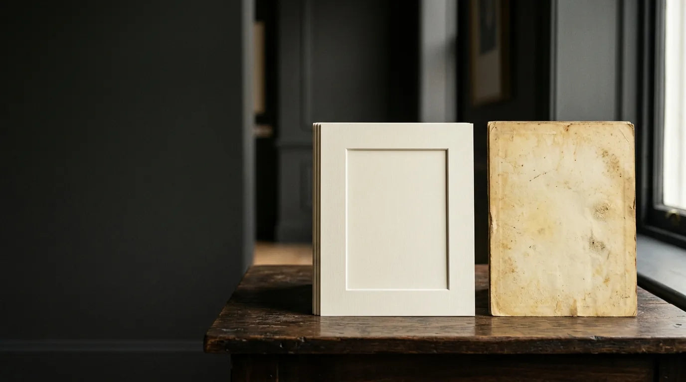 Acid-Free Mats & Backing, from the VanArtHub custom framing guides