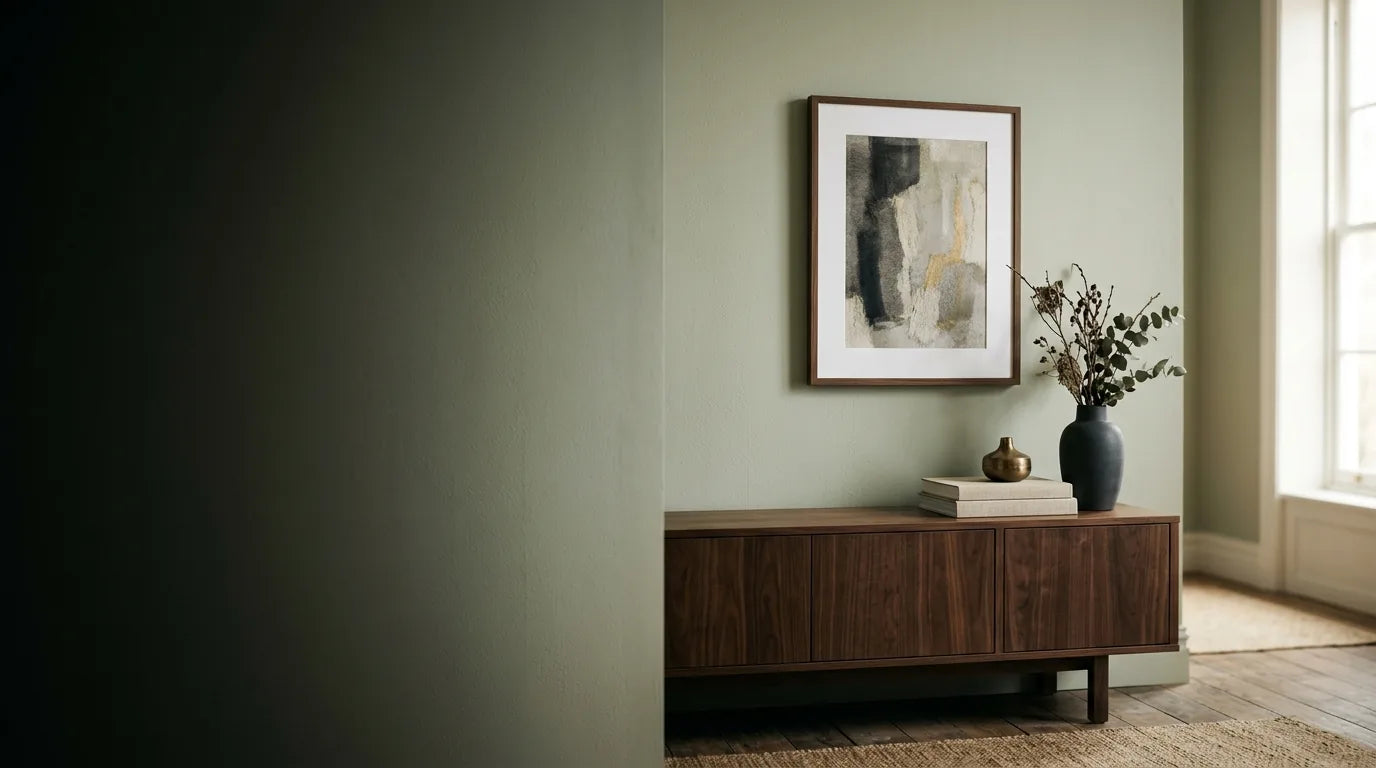 Frame Colour by Room, from the VanArtHub custom framing guides