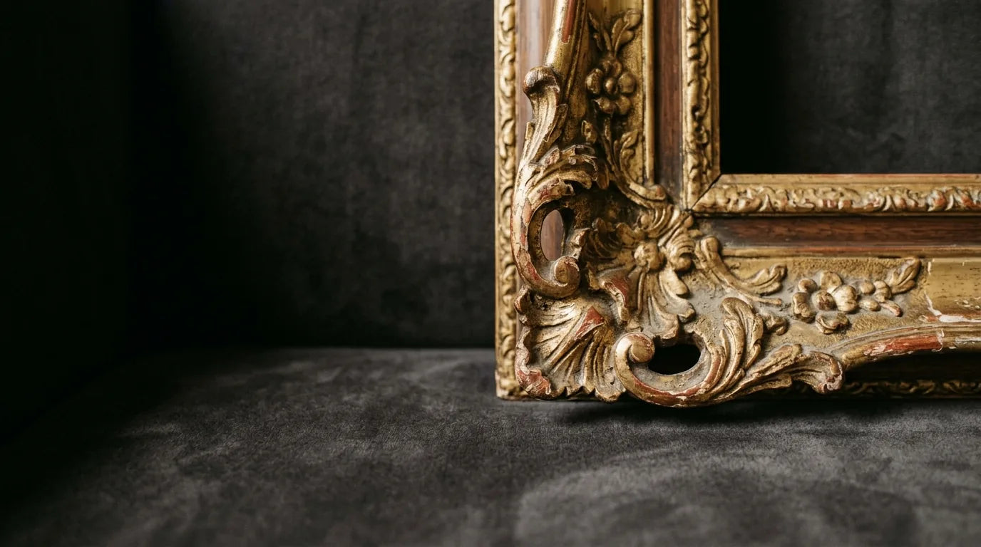 Gold & Ornate Frames, from the VanArtHub custom framing guides