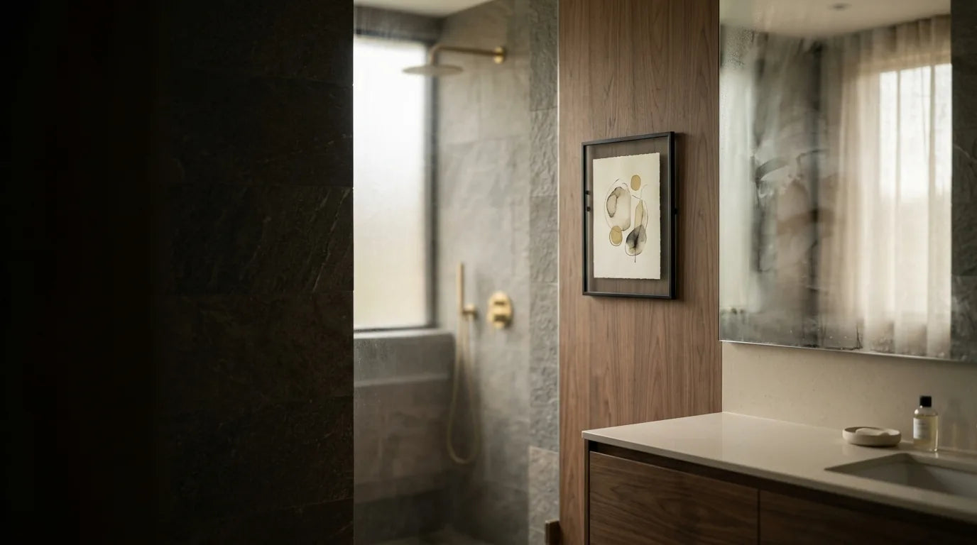 Framing Art for Kitchens & Bathrooms, from the VanArtHub custom framing guides