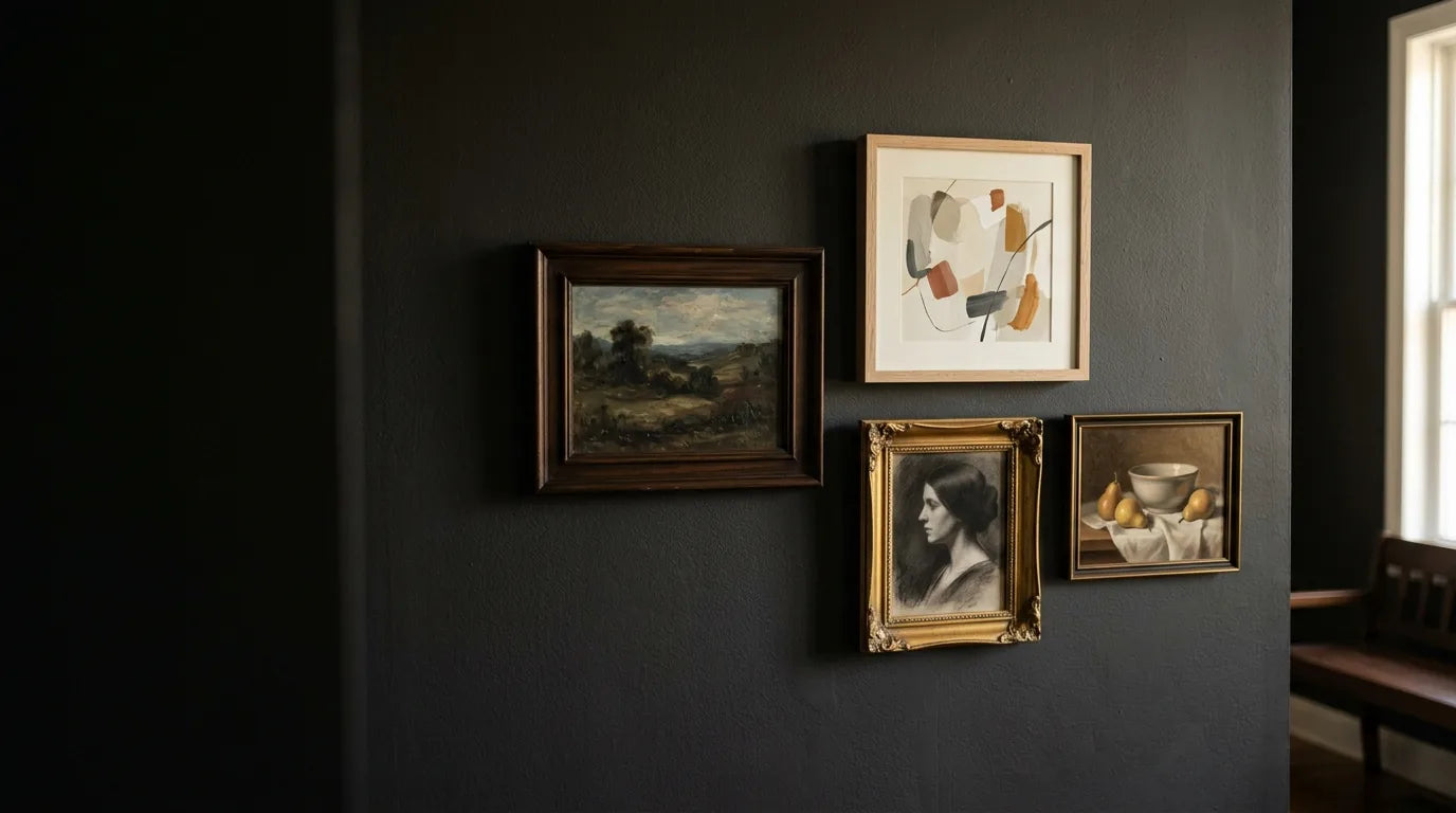 Matching the Frame to the Painting, from the VanArtHub custom framing guides
