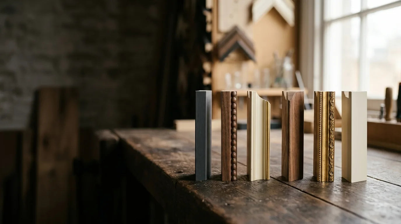 Frame Profiles Explained, from the VanArtHub custom framing guides