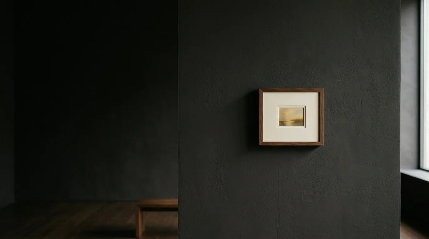 Framing Small Paintings, from the VanArtHub custom framing guides
