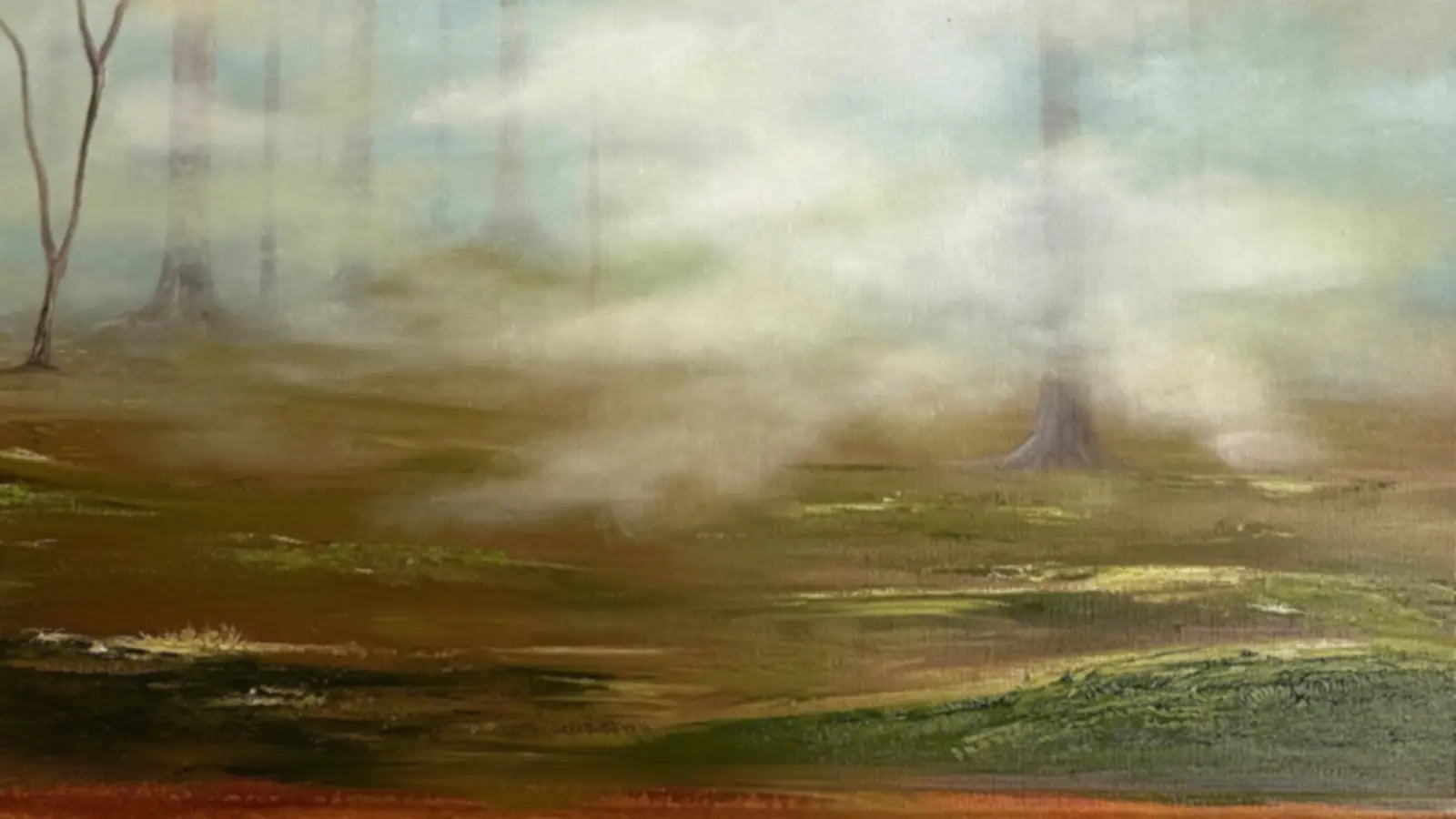 An original painting on canvas from the VanArtHub gallery at 1242 Davie Street in Vancouver.