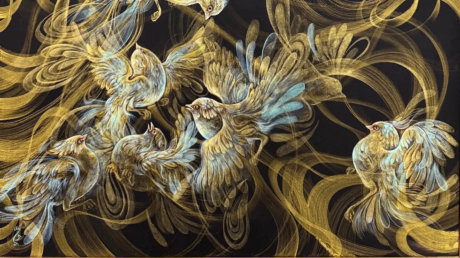 An original painting on canvas from the VanArtHub gallery at 1242 Davie Street in Vancouver.