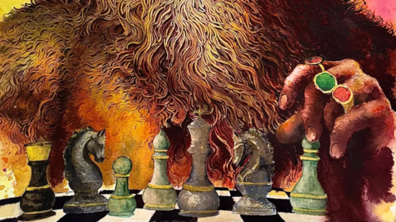 An original painting on canvas from the VanArtHub gallery at 1242 Davie Street in Vancouver.