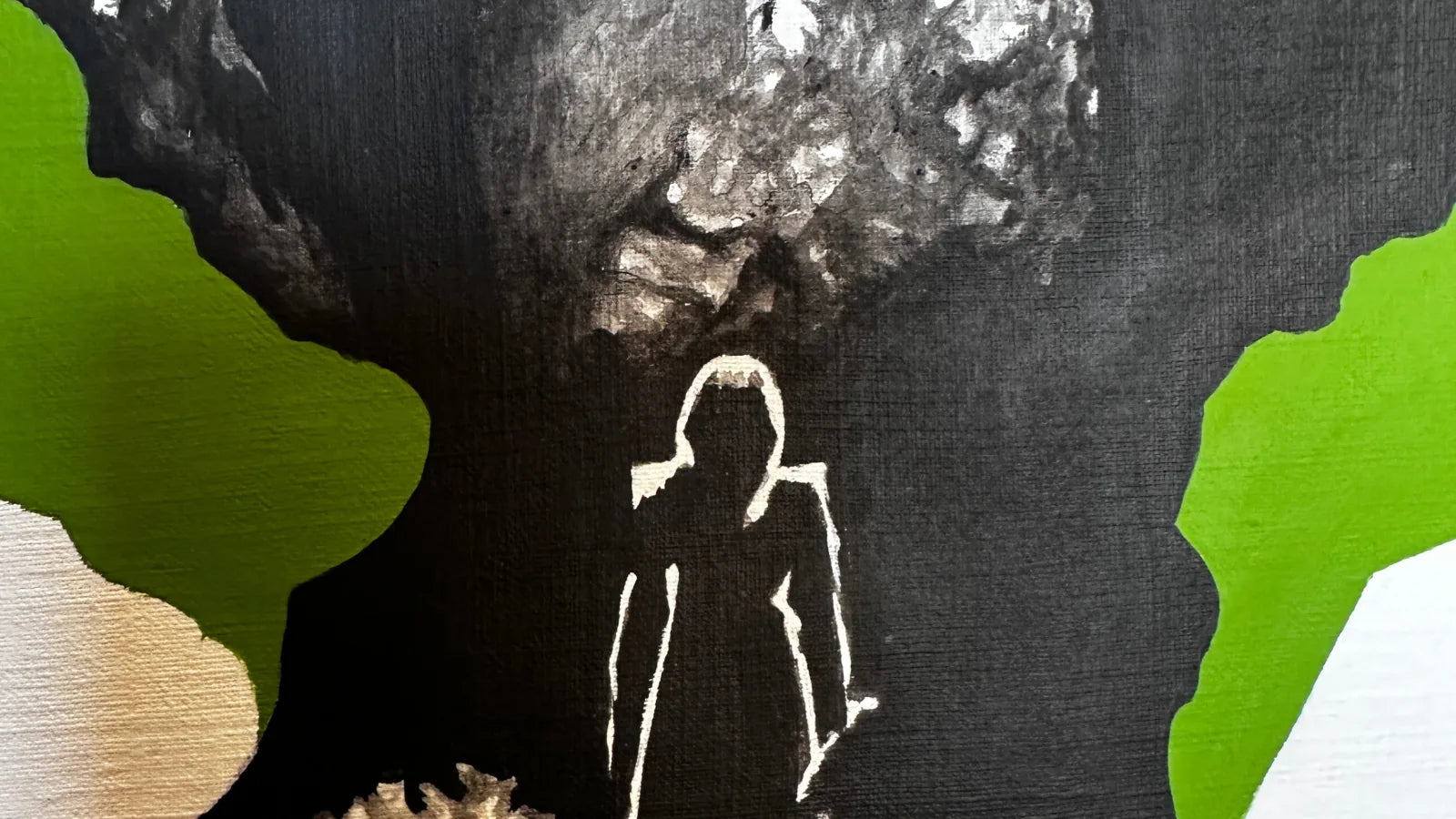 An original painting on canvas from the VanArtHub gallery at 1242 Davie Street in Vancouver.