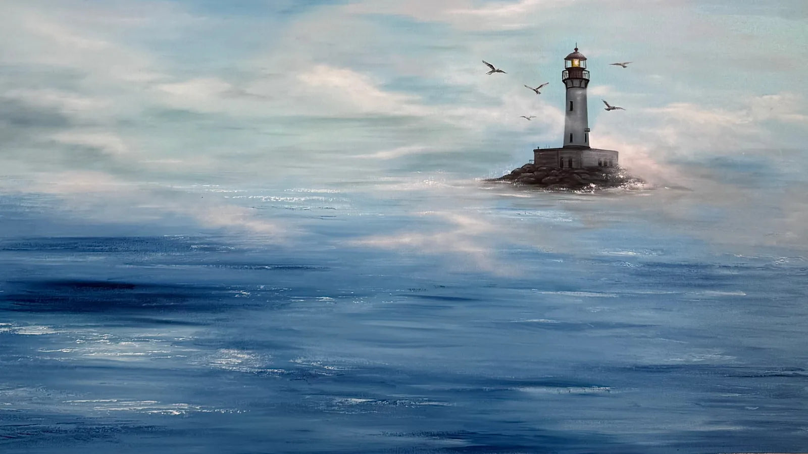 An original painting on canvas from the VanArtHub gallery at 1242 Davie Street in Vancouver.